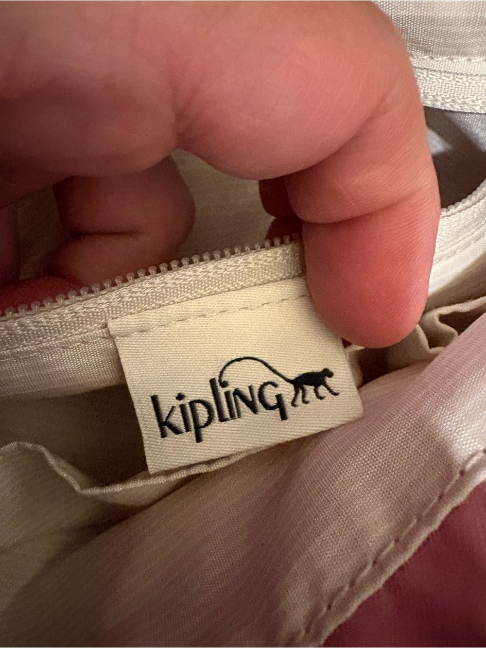 Kipling | Small Finlay Crossbody Bag | Pink - Picture 13 of 16